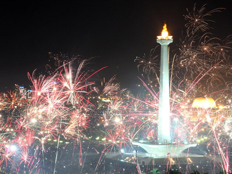 new year jakarta indonesia