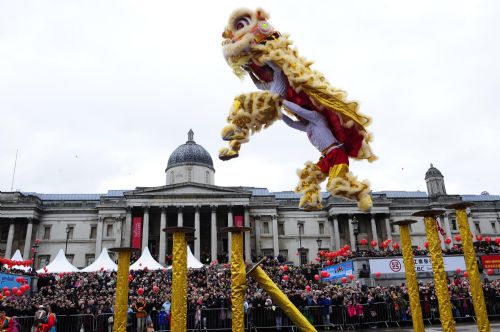 Chinese New Year Celebration in Trafalgar Square