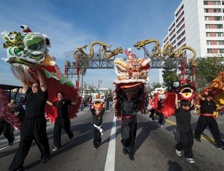 The Annual Golden Dragon Parade, Los Angeles