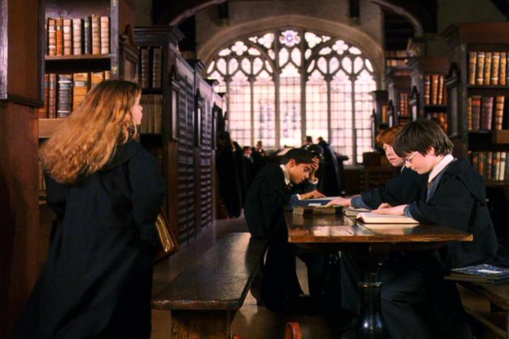 hogwart library