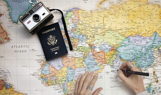 world map